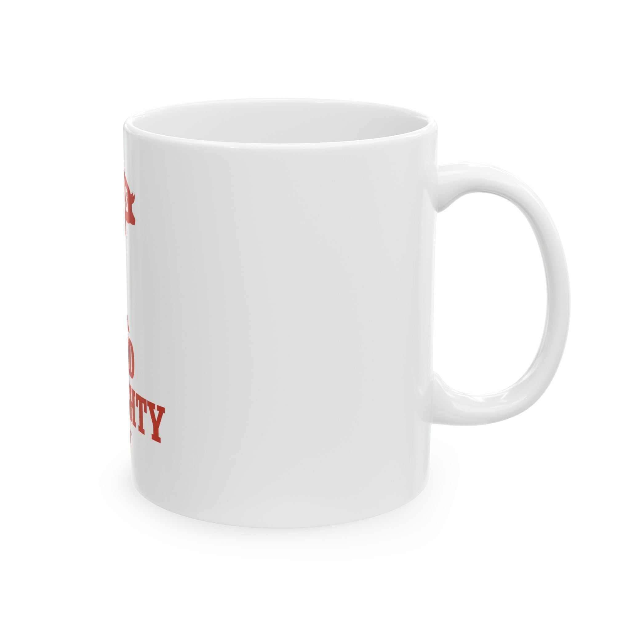Ceramic Mug - Because Even Saints of Smoke Need Caffeine (11 oz/15 oz)