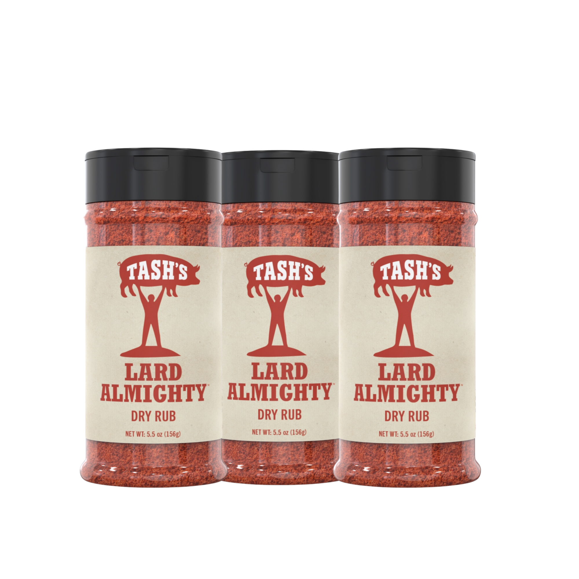 Tash’s Lard Almighty Dry Rub™ - 3 Pack Bundle